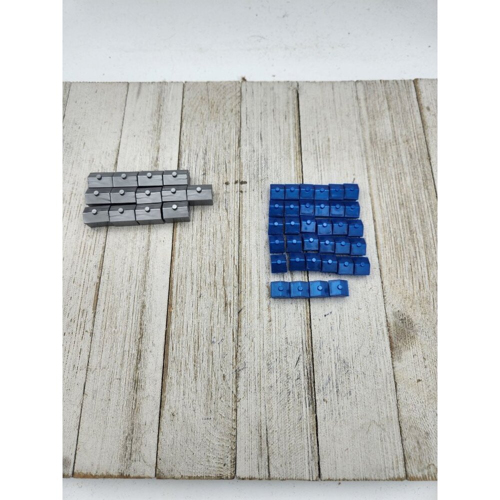 Monopoly here and now 2006 Replacement Houses Hotels Buildings Blue